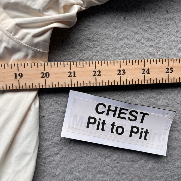 Helly Hansen Vancouver Rain Jacket Cream Beige Women Medium Rain Full Zip Hooded - Picture 3 of 15